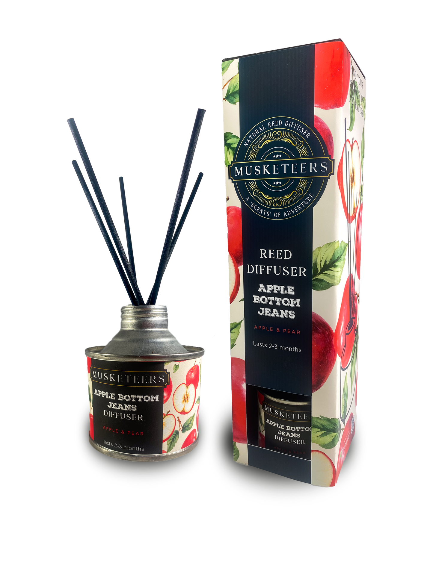 Apple Bottom Jeans - Apple & Pear Scented Reed Diffuser-1