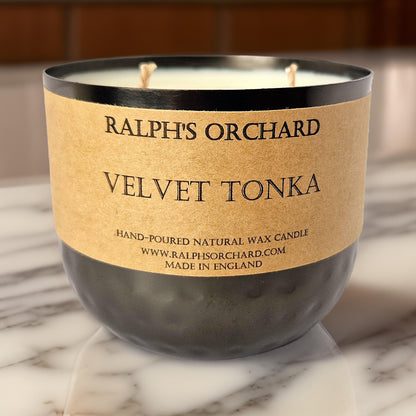 Velvet Tonka Candle – Lavender, Tonka & Amber Scent-2