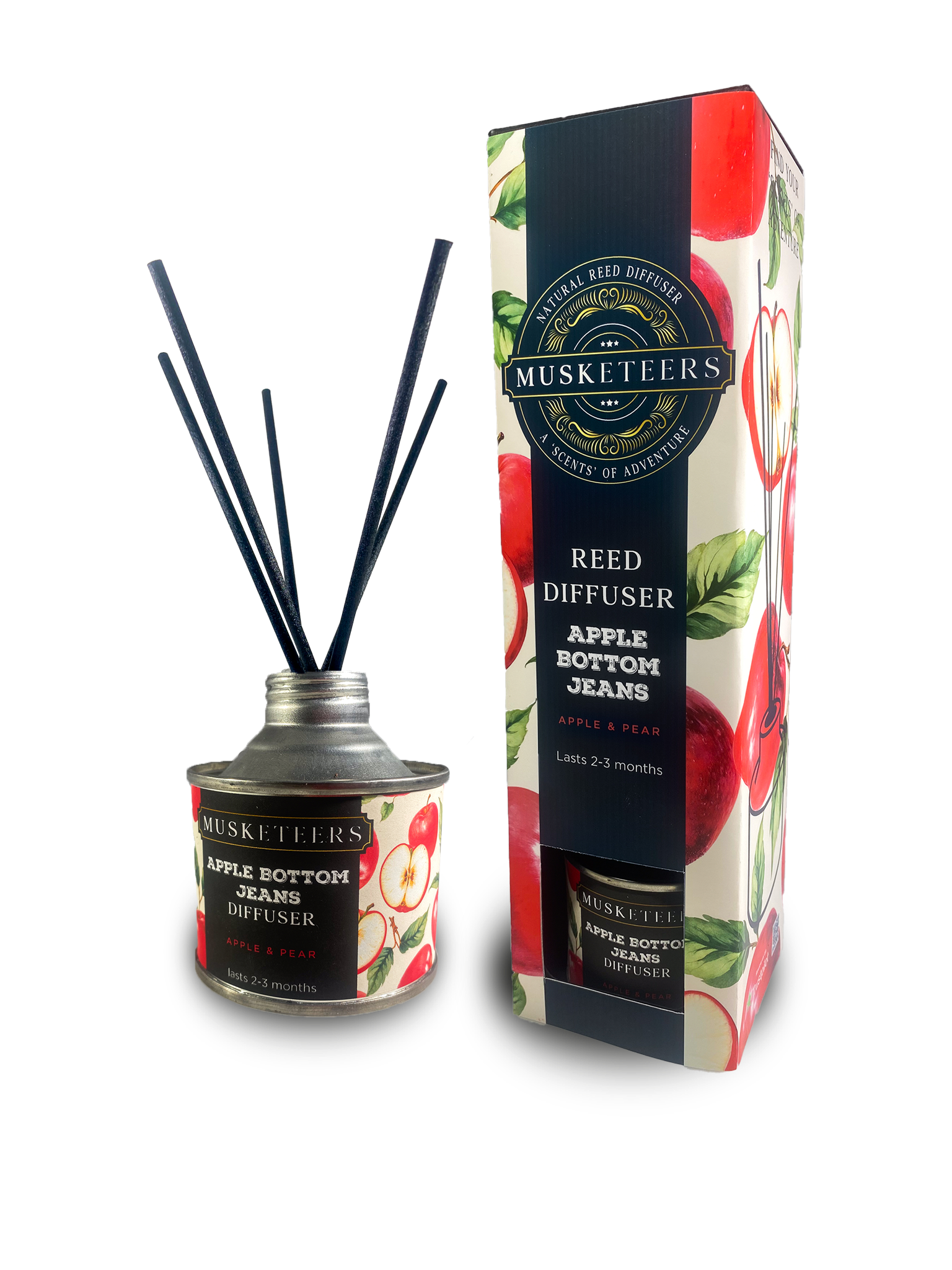 Apple Bottom Jeans  - Apple & Pear Scented Reed Diffuser-1