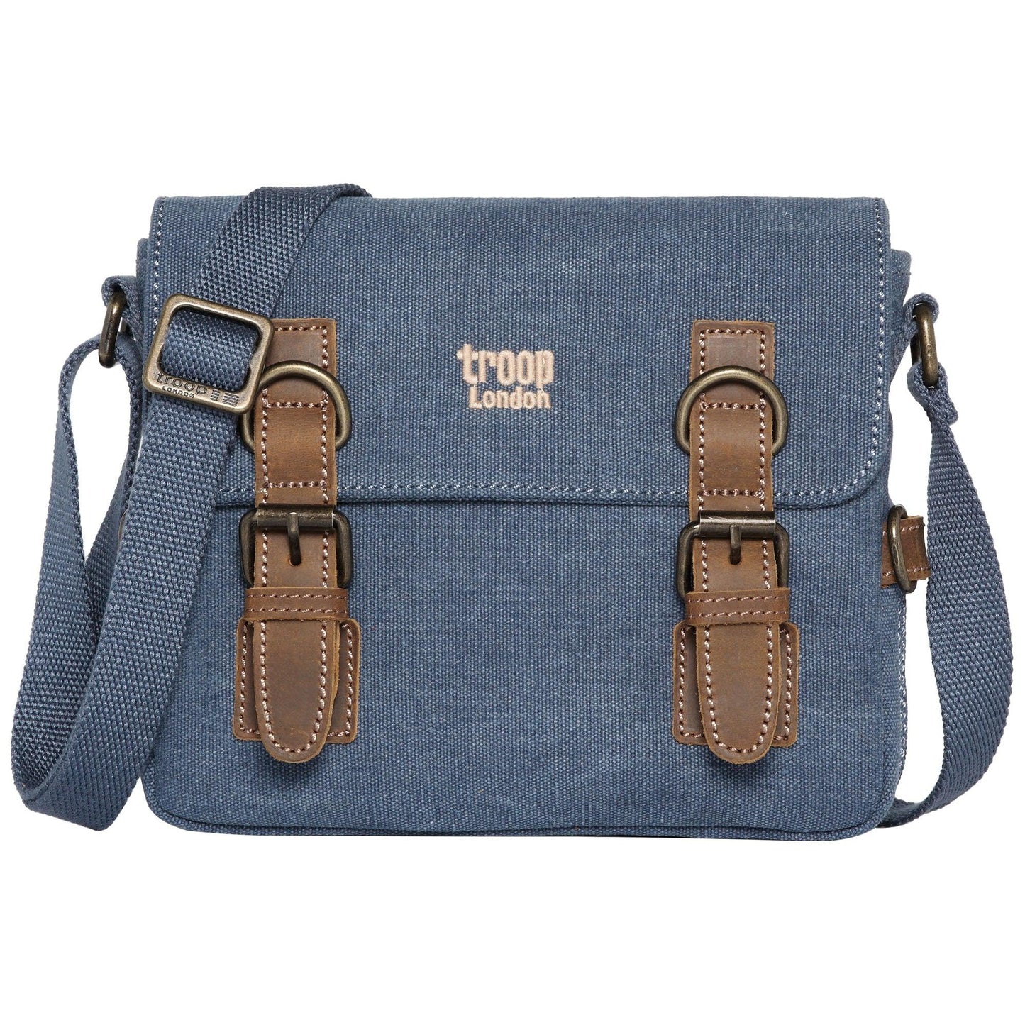 TRP0111 Troop London Classic Canvas Across Body Bag Travel Bag-0