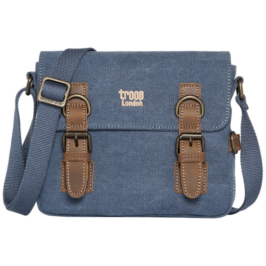 TRP0111 Troop London Classic Canvas Across Body Bag Travel Bag-0