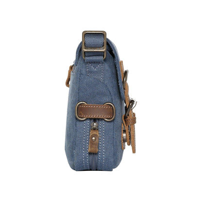 TRP0111 Troop London Classic Canvas Across Body Bag Travel Bag-2