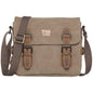 TRP0111 Troop London Classic Canvas Across Body Bag Travel Bag-6