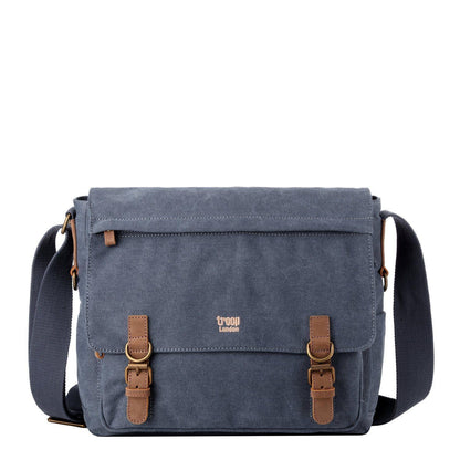 TRP0207 Troop London Classic Canvas Laptop Messenger Bag | Canvas Laptop Messenger Bag, Troop London Classic, Durable Travel Bag-2