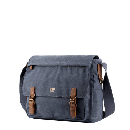 TRP0207 Troop London Classic Canvas Laptop Messenger Bag | Canvas Laptop Messenger Bag, Troop London Classic, Durable Travel Bag-0