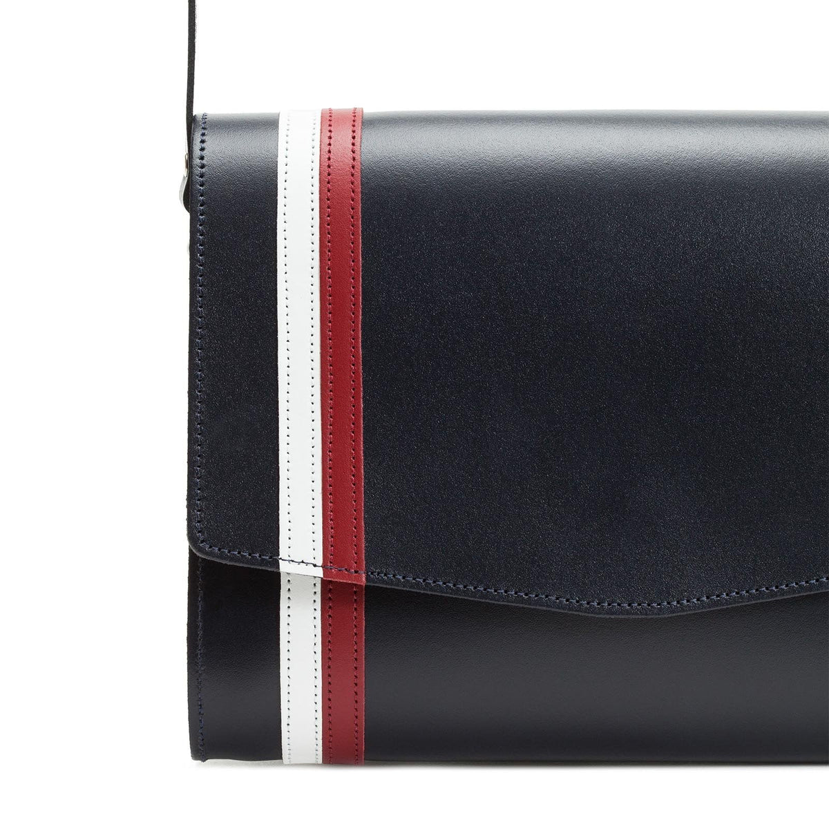 Leather Shoulder Bag - British Edit-3