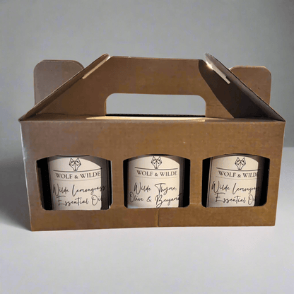 Trio of Scented Candles Bundle Gift Box (Save Min £15)