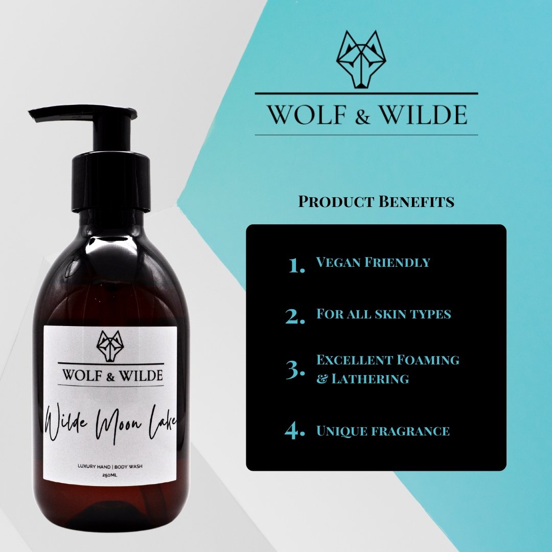 Wilde Moon Lake Luxury 2 In 1 Liquid Soap - Hand & Body 250ML