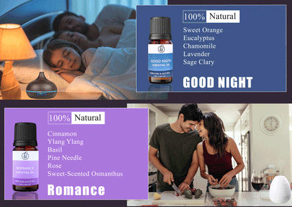 Essential Oil for Good Night and Romance