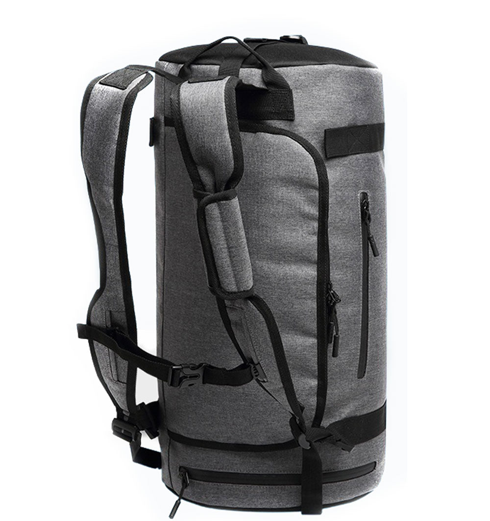Large Capacity Grey Travel and Gym Bag