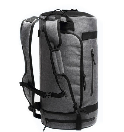 Large Capacity Grey Travel and Gym Bag