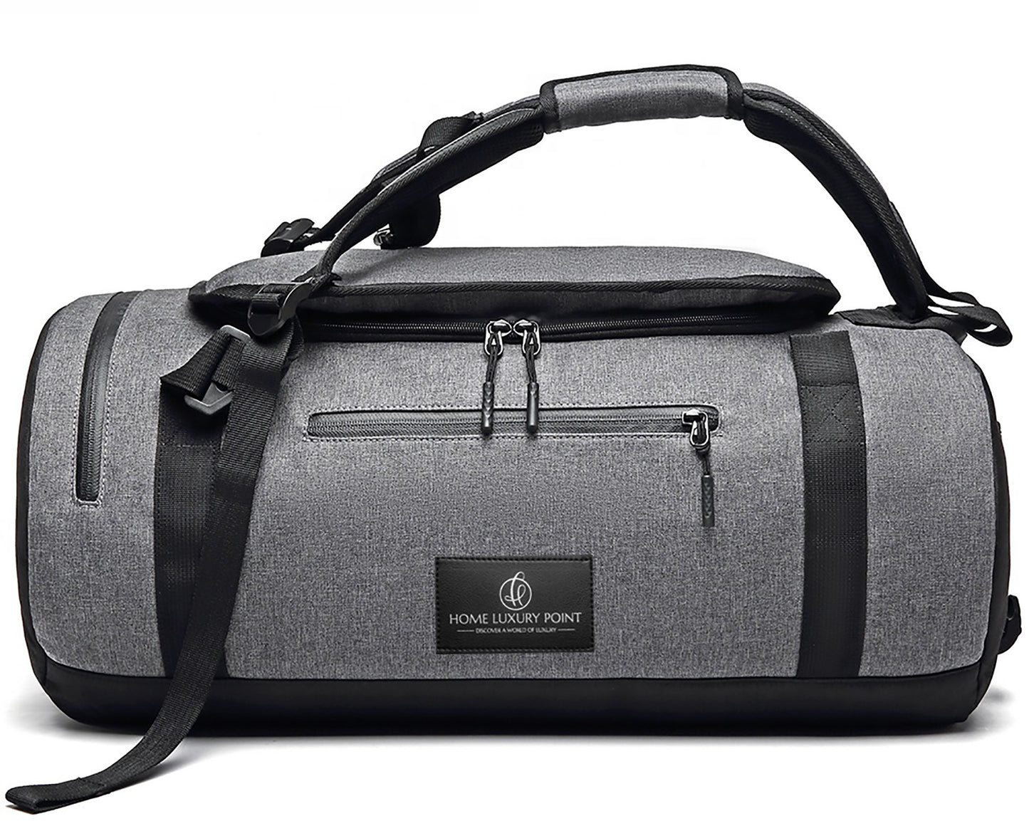 Grey Gym and Travel Bag