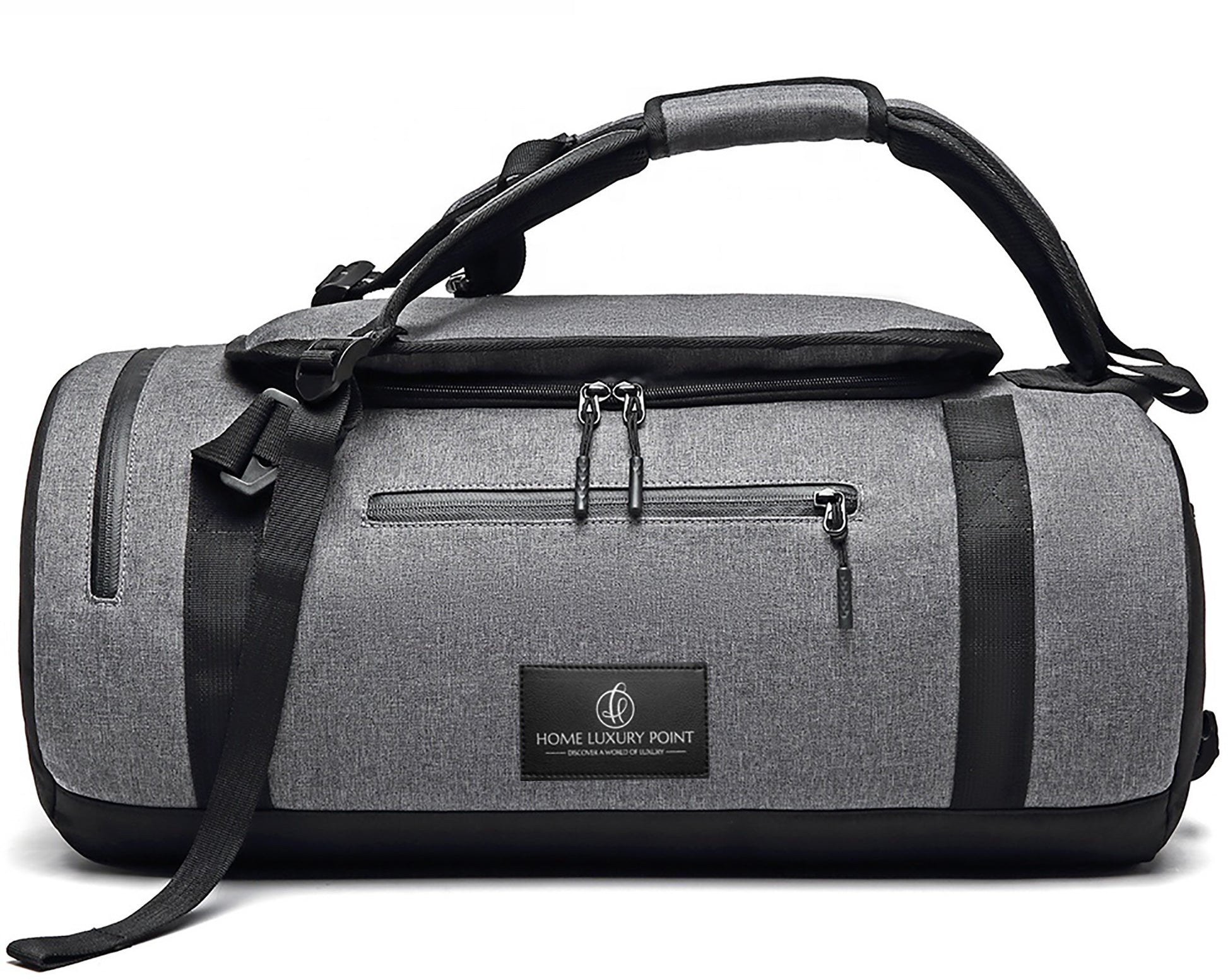 Grey Gym and Travel Bag